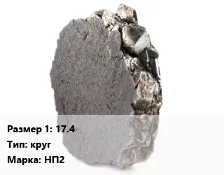 Никель 17.4 круг Марка: НП2